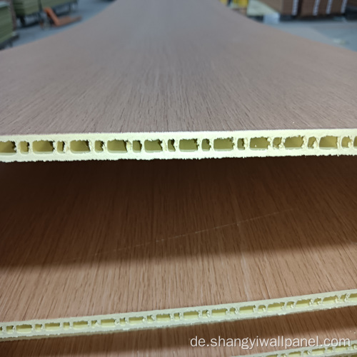 Innenarchitektur WPC -Wandplatte Holz WPC -Wand